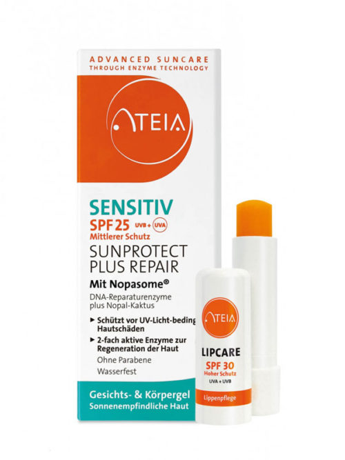 ATEIA Sensitiv SPF 25 Sunprotect plus Repair Gesichts- und Körpergel